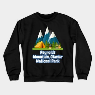 Reynolds Mountain, Glacier National Park Crewneck Sweatshirt